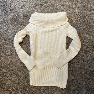 Small White House black market cowl neck sweater